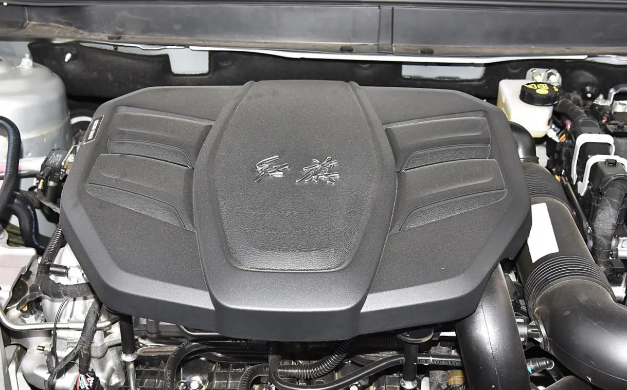 新款紅旗HS5在天津車展亮相,定位中型SUV